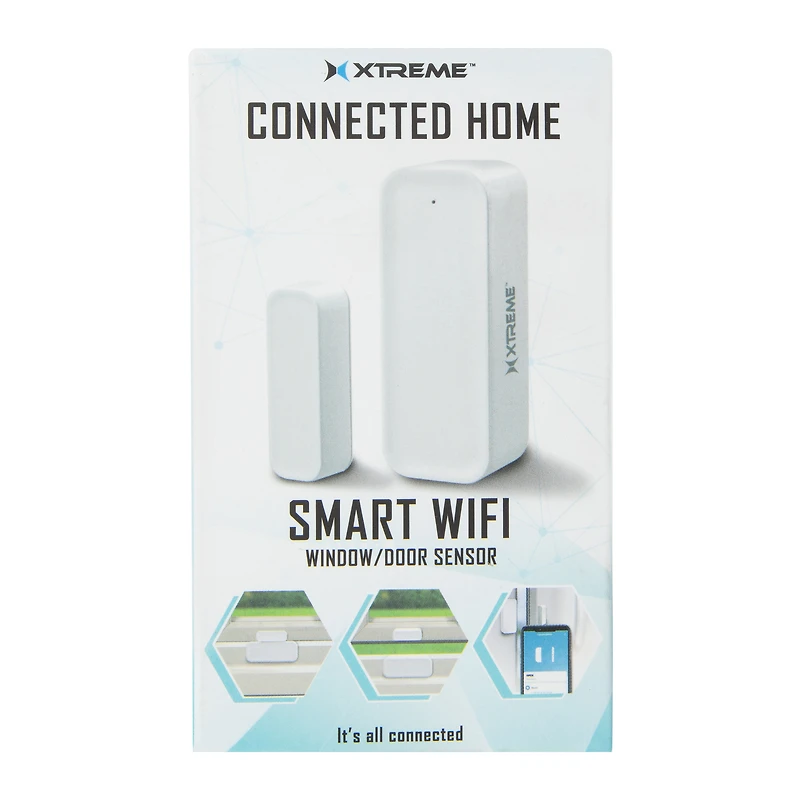 connected home smart wi-fi window/door sensor