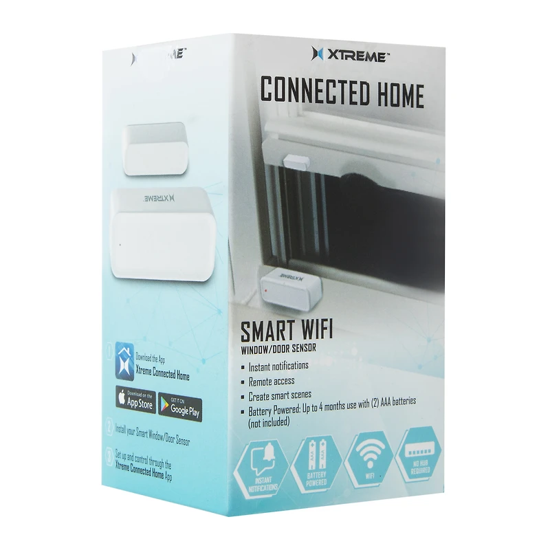connected home smart wi-fi window/door sensor