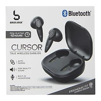 ergonomic bluetooth® earbuds with mic & charging case