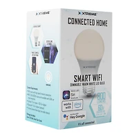 connected home smart wi-fi LED dimmable light bulb