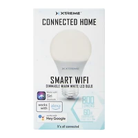 connected home smart wi-fi LED dimmable light bulb