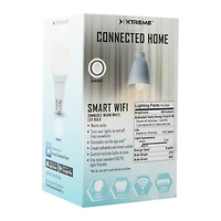 connected home smart wi-fi LED dimmable light bulb