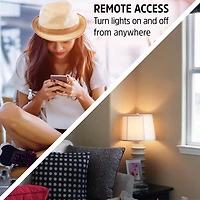 connected home smart wi-fi LED dimmable light bulb