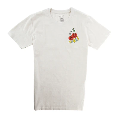 'sometimes moody’ cherry graphic tee