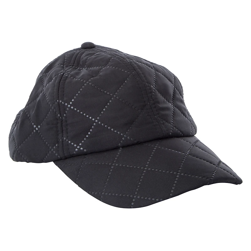 quilted baseball cap