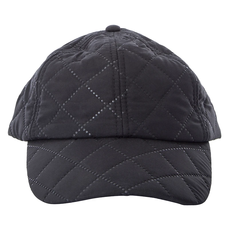 quilted baseball cap