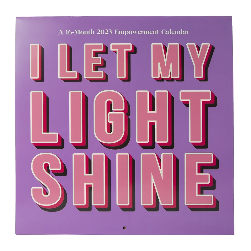 empowerment 16-month 2023 wall calendar