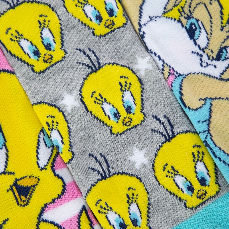 looney tunes™ ladies low-cut socks 5-pack