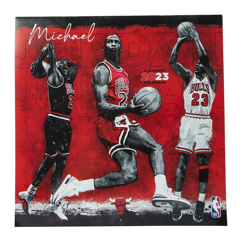 NBA® michael jordan 16-month 2023 wall calendar