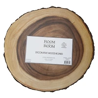 decorative wood tree stump board 12in