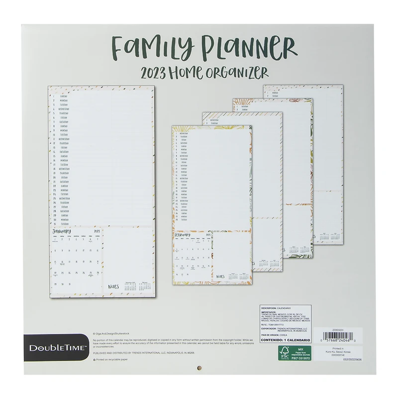 family planner 2023 home organizer