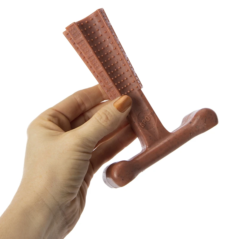 bam-bones plus™ beef-flavored chew toy for dogs 6in