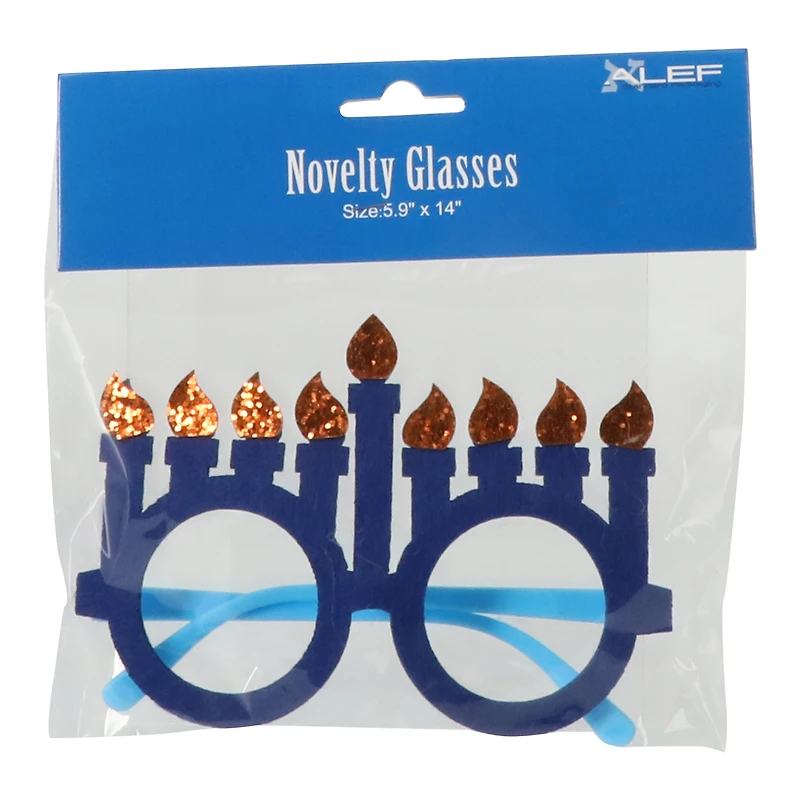 hanukkah menorah eyeglasses