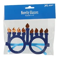 hanukkah menorah eyeglasses