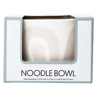 noodle bowl with chopsticks set