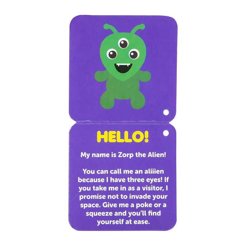 grafix® sensory sand pals plush squishy toy