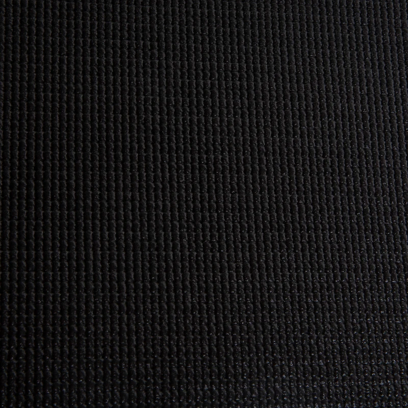 series-8 fitness™ 5mm thick black yoga mat 24in x 68in