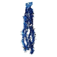 hanukkah tinsel garland 9ft