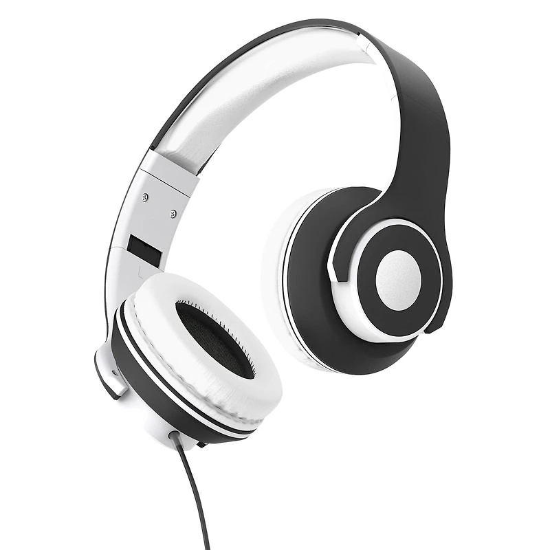 ultramax foldable wired headphones with mic