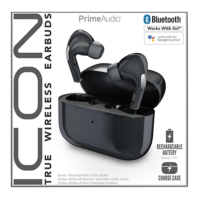 icon bluetooth® earbuds with mic