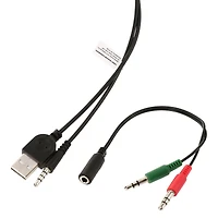 naruto™ LED gaming headphones with mic