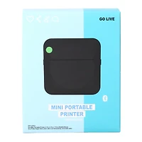 Mini Bluetooth® Portable Inkless Printer 3.15in x