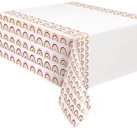 'happy birthday' rainbow table cover 4.5ft x 7ft
