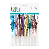 pastel horn noise makers 6-count