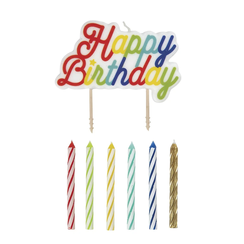 happy birthday' pick candles 12-count