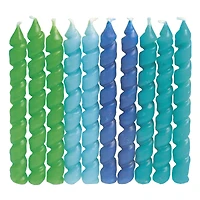 spiral birthday candles 10-count