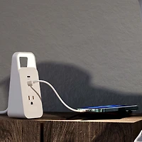 12W 3-in-1 desktop charging station with light