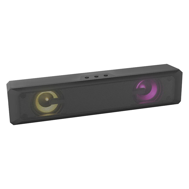 unlocked lvl™ bluetooth® gaming LED soundbar speaker 11in