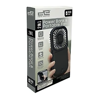 2-in-1 Power Bank And Portable Fan