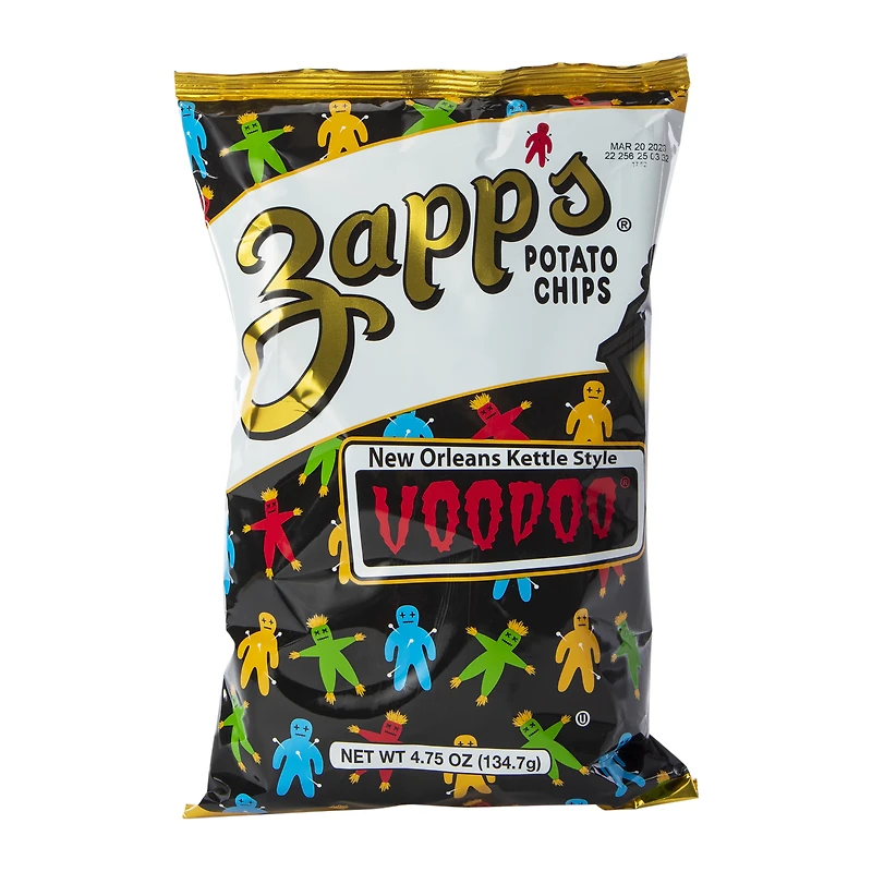 zapp’s® voodoo potato chips 4.75oz