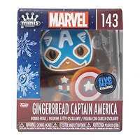 Funko Minis Vinyl Marvel holiday gingerbread figure bobble-head