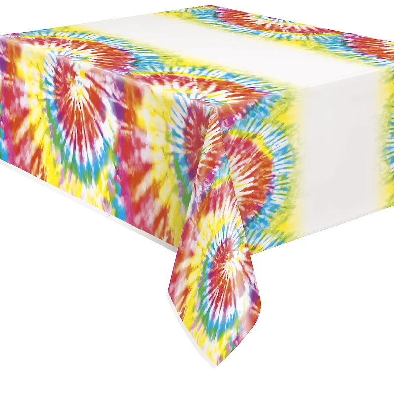 tie dye table cover 4.5ft x 7ft
