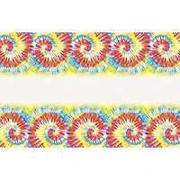 tie dye table cover 4.5ft x 7ft