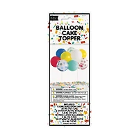 mini balloon cake topper decoration