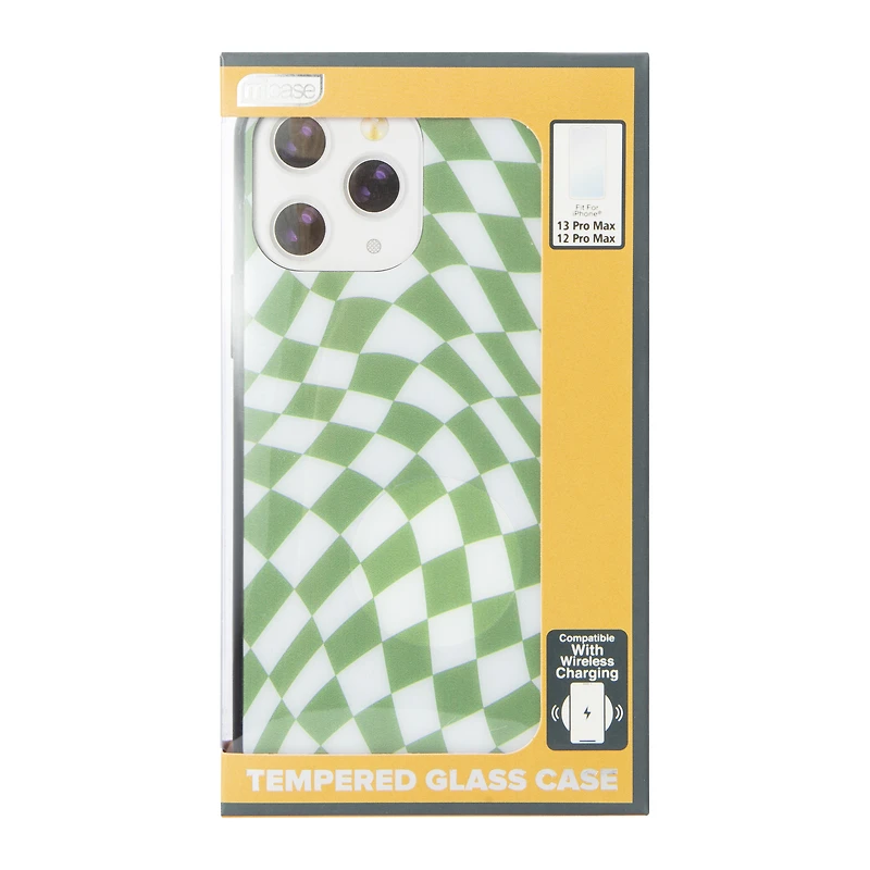 iPhone 13 Pro Max®/12 Max® tempered glass phone case - stars