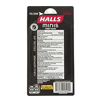 halls® minis cherry sugar-free cough suppressant 24-count