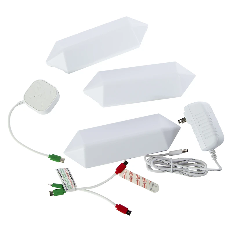 monster® smart illuminessence™ digit 3D LED art panels starter kit