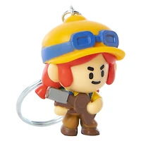 line friends brawl stars figure keychain blind bag