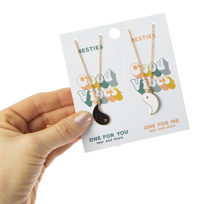 tear & share friendship necklace
