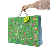 holiday super jumbo gift bag 21.75in x 16.75in
