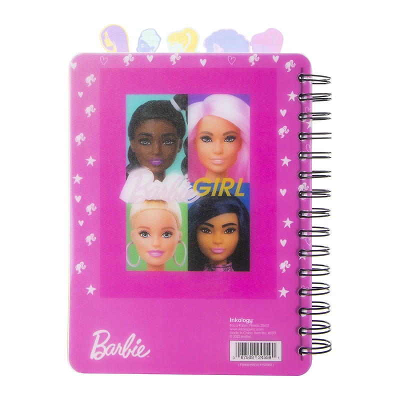 barbie® 5 tab journal
