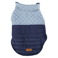 coleman® reversible pet quilted fleece puffer jacket