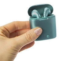 glitz glitter bluetooth® earbuds with mic