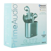 glitz glitter bluetooth® earbuds with mic