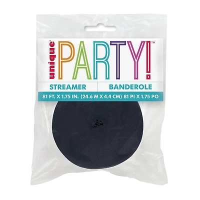 unique® party!™ streamer roll 81ft