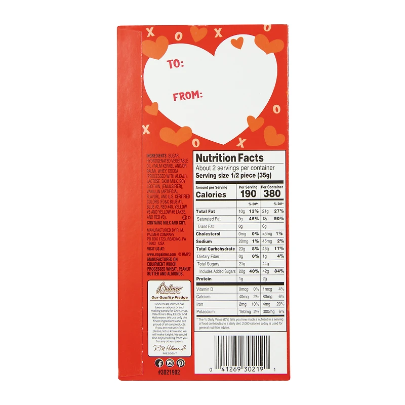 Palmer® Cuddly Cuties Valentine Chocolate 2.5oz